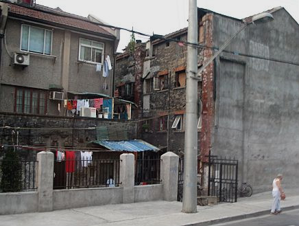 상해는 공사중??