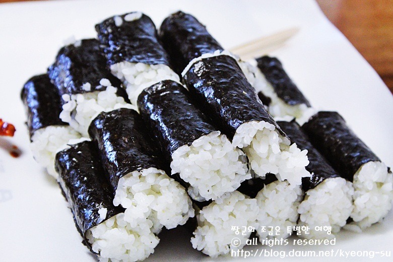 유람선충무김밥 이미지