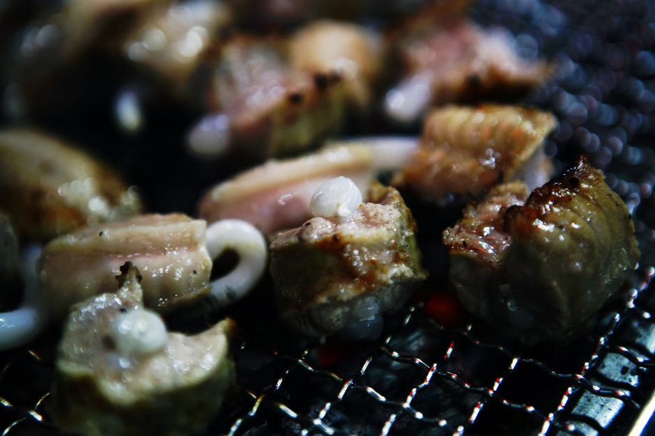 [인천맛집 / 구월동맛집] 허벌난숯불꼼장어 - 혐오식품매니아가 되다