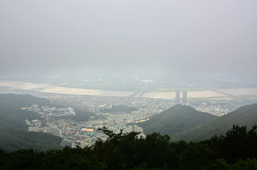<495차>백양산 연봉의 운무를 헤치며,,