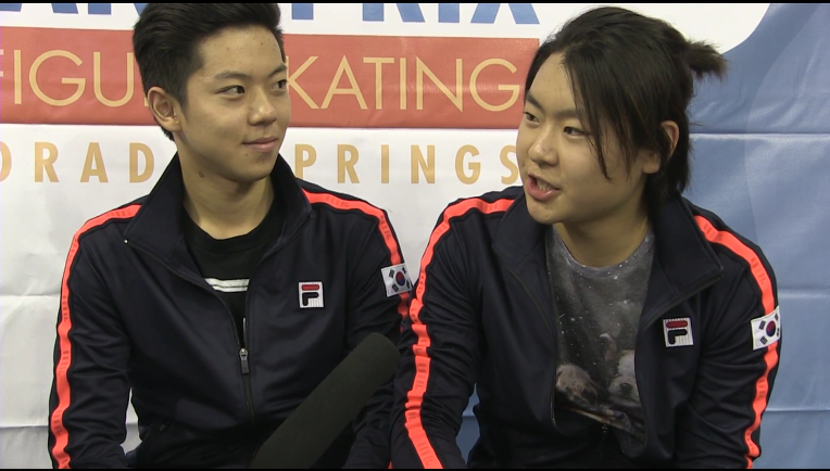 15/16 3차 #JGPColoradoSprings 페어&아댄 #감강찬 #감강인 선수 인터뷰 영상 링크 