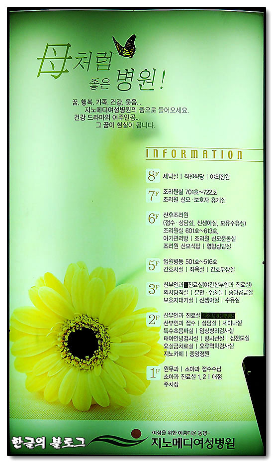 손녀출산 - 지노메디여성병원