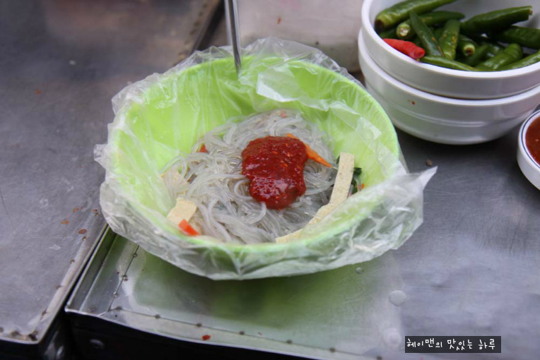 실망스러웠던 부산국제시장 비빔당면거리~~