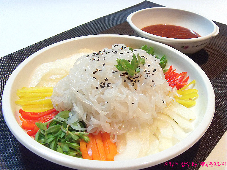 칼로리 확~잡고 입맛까지 사로잡다! 일석이조 참외곤약국수>_<