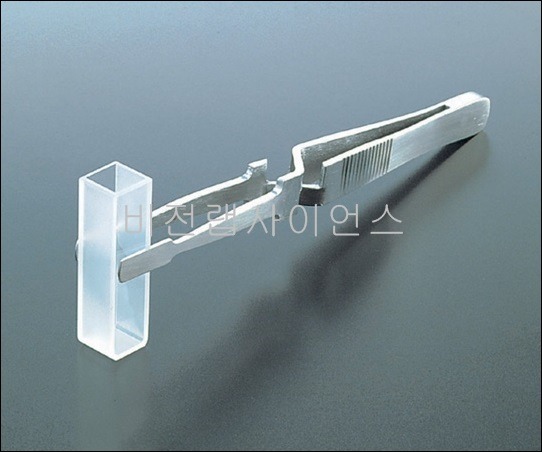 각형셀용핀셋,TWEEZERS FOR CUVETTE