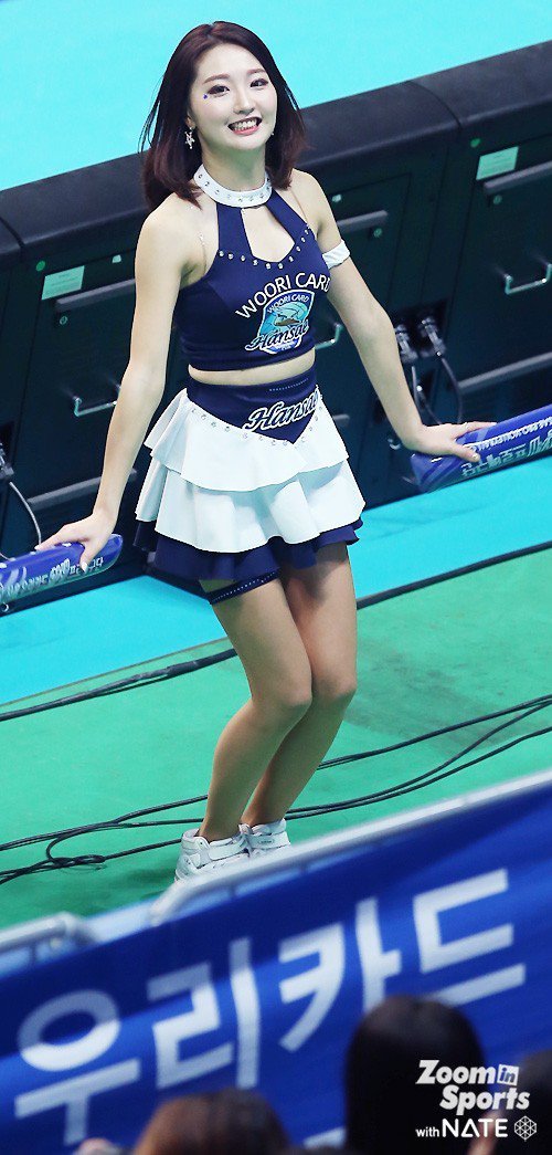 우리카드 한새 배구단 치어리더 김민지