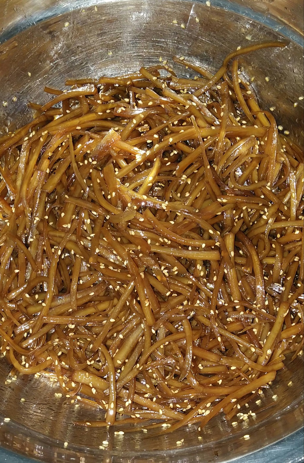 내가만든 우엉조림 ~