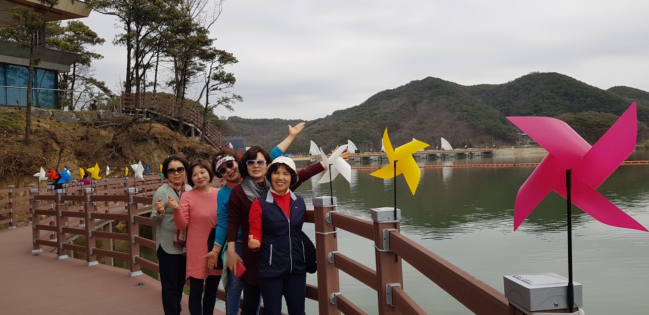 도고" 파라다이스 스파"즐기기 및 "예당저수지,출렁다리걷기(2019.4.5~6)