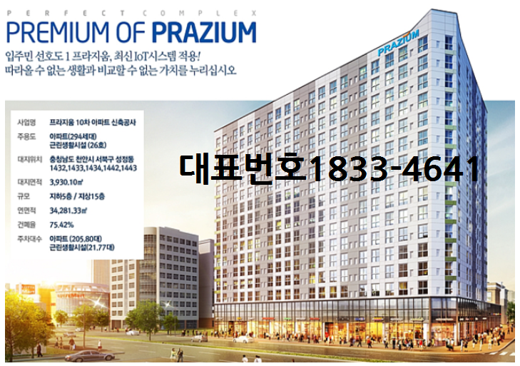2. 천안 두정역 프라지움10차, 11차