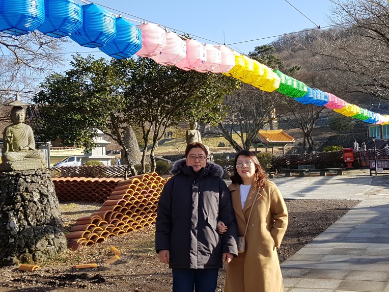 가족과 함께 찾아간 한라산 관음사 나한전