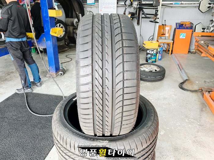 아우디 A6 3.0TDI - 굳이어 이글 F1 어시메트릭 255/40R19 임판 교체 후기 전주 광주 대전 타이어