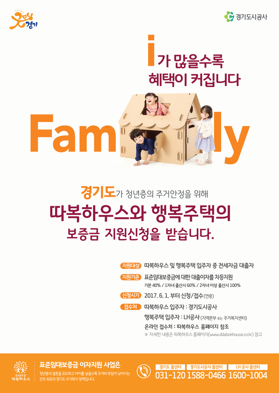 경기도 따복하우스 276호 6일 청약접수 시작 … 임대보증금 이자도 지원