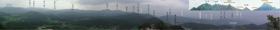 이천 양각산에서 해룡산 산길이 어려웠다(2019년2월24일)